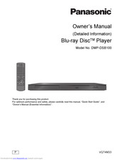 Panasonic DMP-DSB100 Owner's Manual