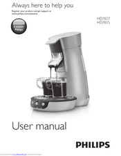User manual Philips Senseo Original HD7812 (English - 44 pages)