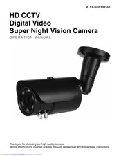 EverFocus M153-HDN552-001 Operation Manual