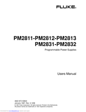 Fluke PM2831 User Manual