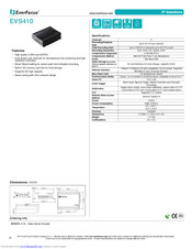 EverFocus EVS410 Information
