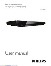Philips DVP3864K User Manual