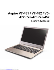 Acer Aspire V5-473 User Manual