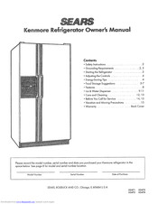 KENMORE 52471 Owner's Manual