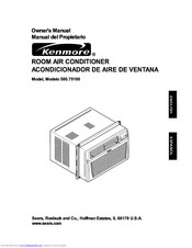 KENMORE 580.75100 Owner's Manual