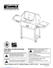 Kenmore Liquid propane gas grill Assemble And Operation
