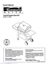 KENMORE Elite 141.156400 Owner's Manual