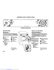 KENMORE 240-volt compact electric dryers User Manual