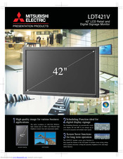 Mitsubishi Electric LDT42V Information