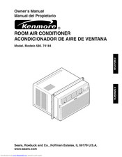 KENMORE 580.74184 Owner's Manual