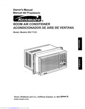 KENMORE 580.71122 Owner's Manual