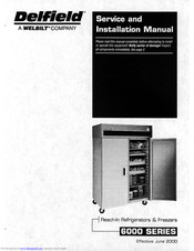 Delfield 6051-HG Service And Installation Manual