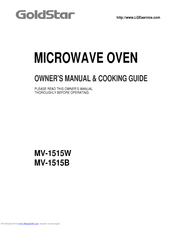 Goldstar MV-1515W Owner's Manual