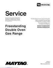 Maytag Gemini MGR6875ADS Service Manual