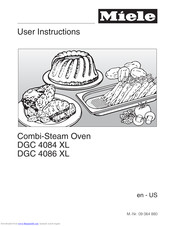 Miele DGC 4086 XL User Instructions