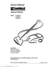 KENMORE 116.29713 Owner's Manual