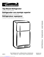 KENMORE Top-mount refrigerator 106 Use And Care Manual