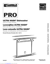 Kenmore Ultra wash 665.13873 Use And Care Manual