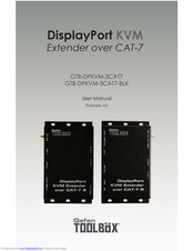 Gefen ToolBox GTB-DPKVM-3CAT7 User Manual