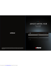 Entone Janus 300&350 Setup Manual