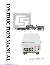 Campbell RAWS-H Remote Instruction Manual