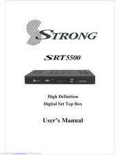 Strong SRT 5498 User Manual