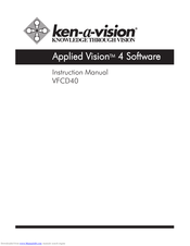 Ken A Vision VFCD40 Instruction Manual