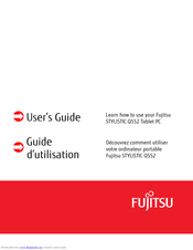 Fujitsu Stylistic Q552 User Manual
