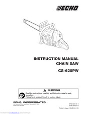 Echo CS-620PW Instruction Manual