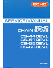 Echo CS-660EVL Service Information