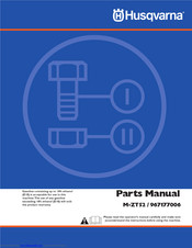 Husqvarna 967177006 Parts Manual