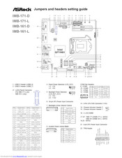 ASRock IMB-161-L Settings Manual