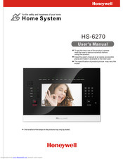 Honeywell HS-6270 User Manual