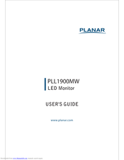 Planar PLL1900MW User Manual
