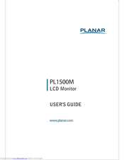 Planar PL1500M User Manual