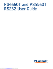 Planar PS4660T User Manual