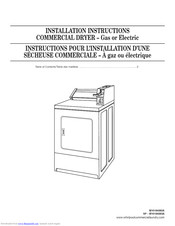 Whirlpool CEM2750TQ2 Installation Manual