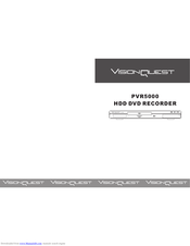 Visionquest PVR5000 User Manual