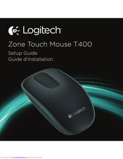 Logitech Zone T400 Setup Manual