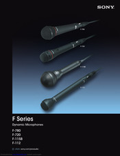Sony F115B Brochure