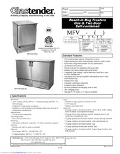 Glastender MFV48 Product Features And Specification