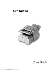 OKI T.37 User Manual