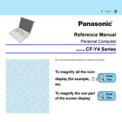 Panasonic CF-Y4 Series Reference Manual