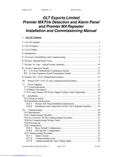 Zeta Premier MX 8 Installation And Commissioning Manual