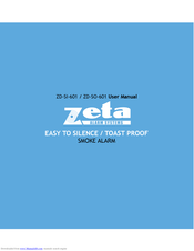 Zeta ZD-SI-601/ZD-SO-601 User Manual