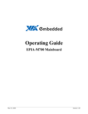 Embedded EPIA-M700 Operating Manual