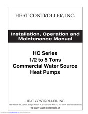 Heat Controller HCV012 Installation, Operation And Maintenance Manual