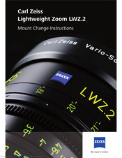 Zeiss Lightweight Zoom LWZ.2 Manual