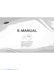 SAMSUNG UN55FH6030FXZA E-Manual