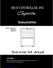 Heat Controller Comfort-aire BHD-301-D Service Manual